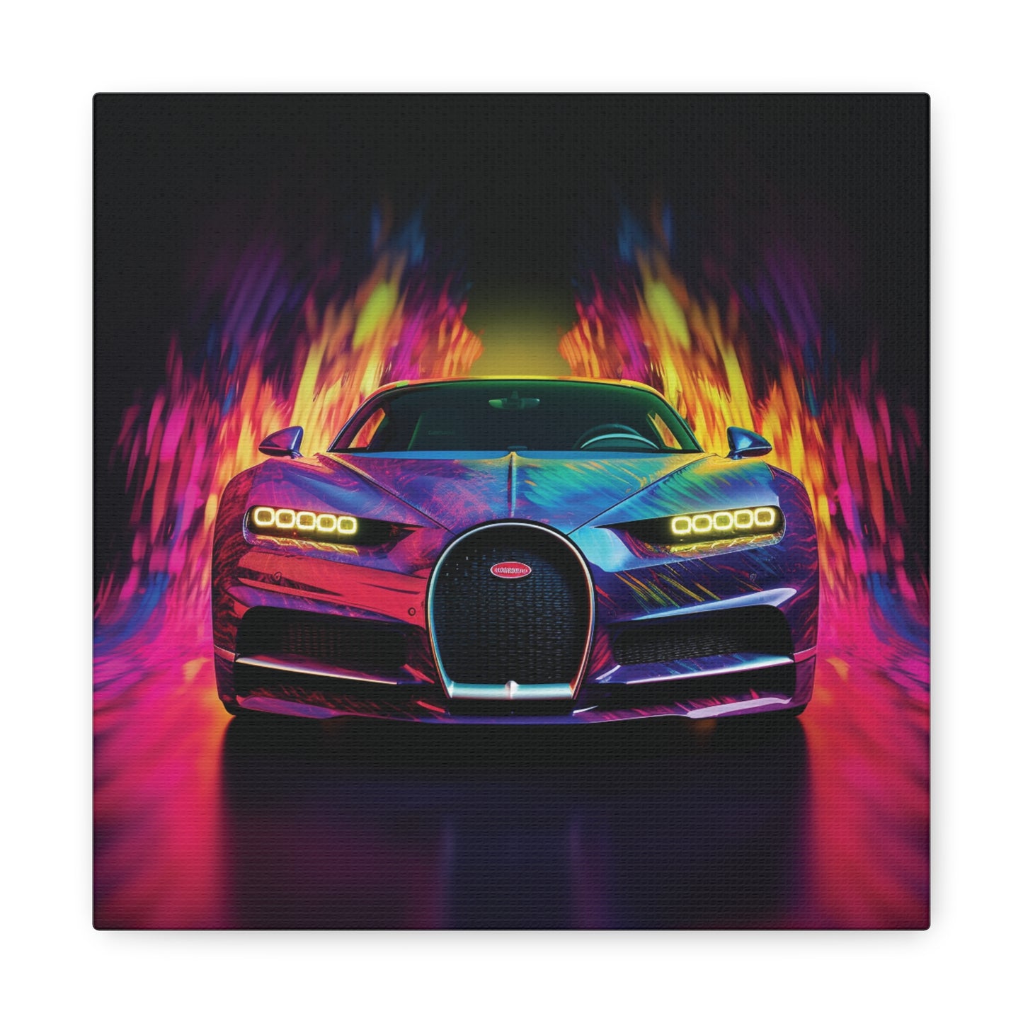 Canvas Gallery Wraps Florescent Bugatti Flair 3