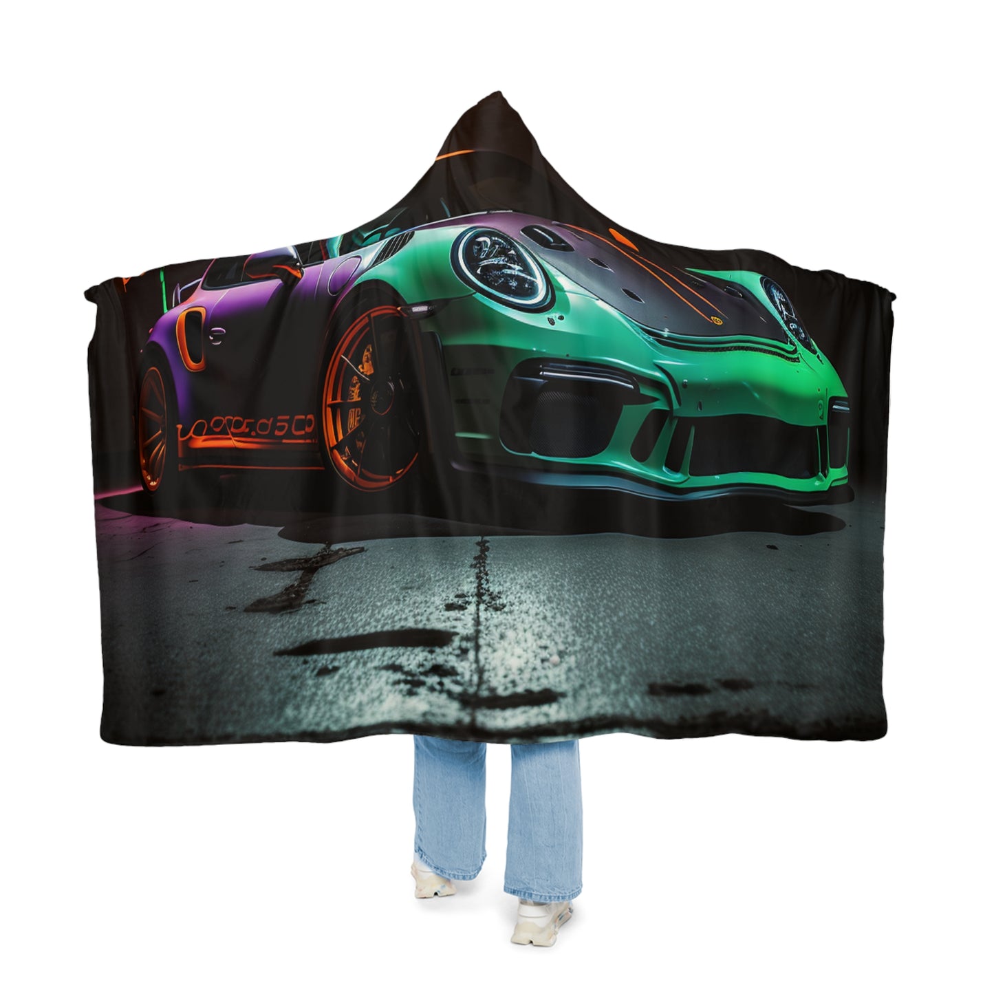 Snuggle Hooded Blanket Porsche Color 4