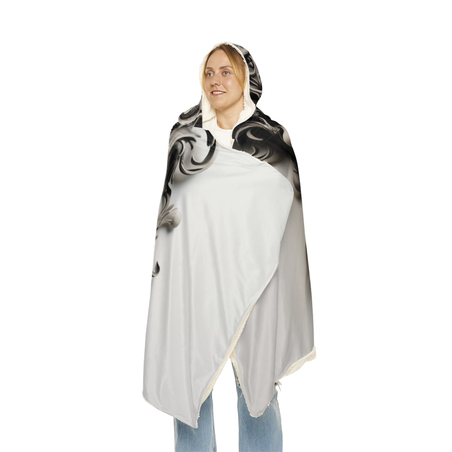 Snuggle Hooded Blanket Skull Treble Clef 2