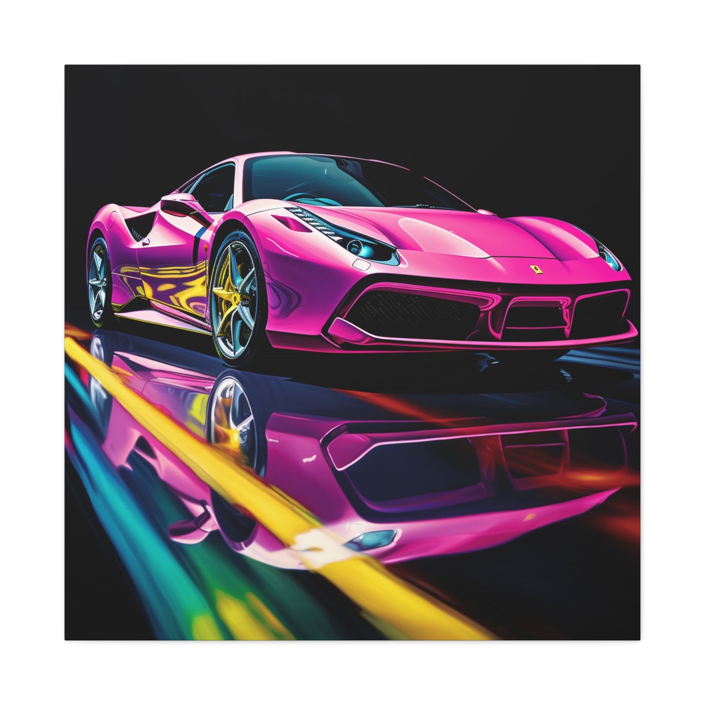 Canvas Gallery Wraps Ferrari Flair Macro 4