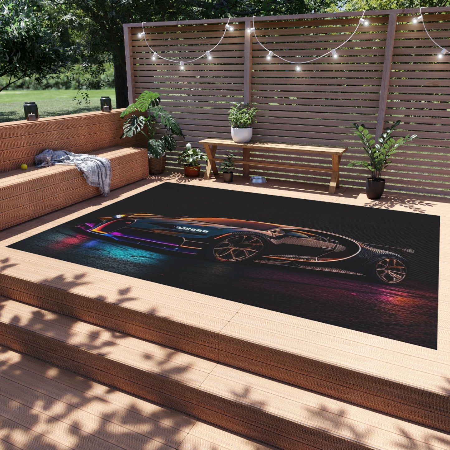 Outdoor Rug  Bugatti Chiron Super 4