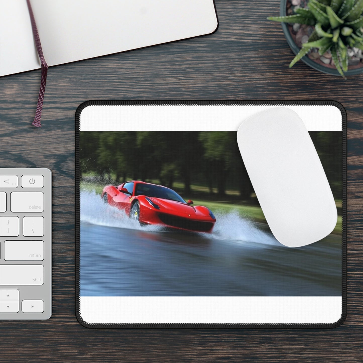 Gaming Mouse Pad  Water Ferrari Splash 3