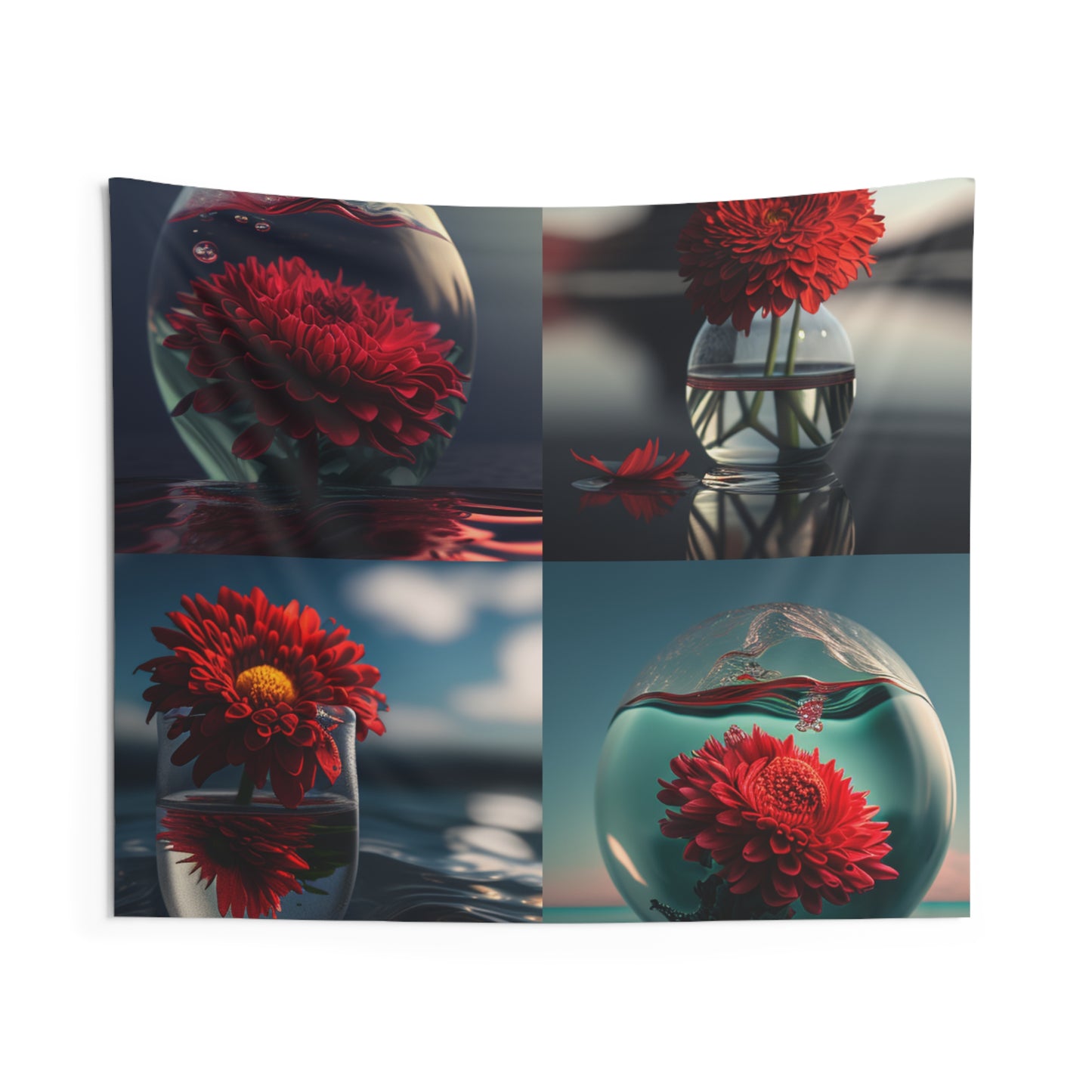 Indoor Wall Tapestries Chrysanthemum 5