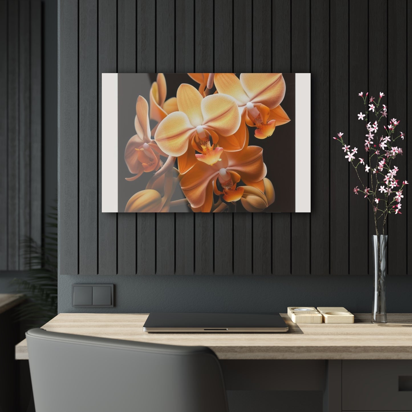 Acrylic Prints orchid pedals 1