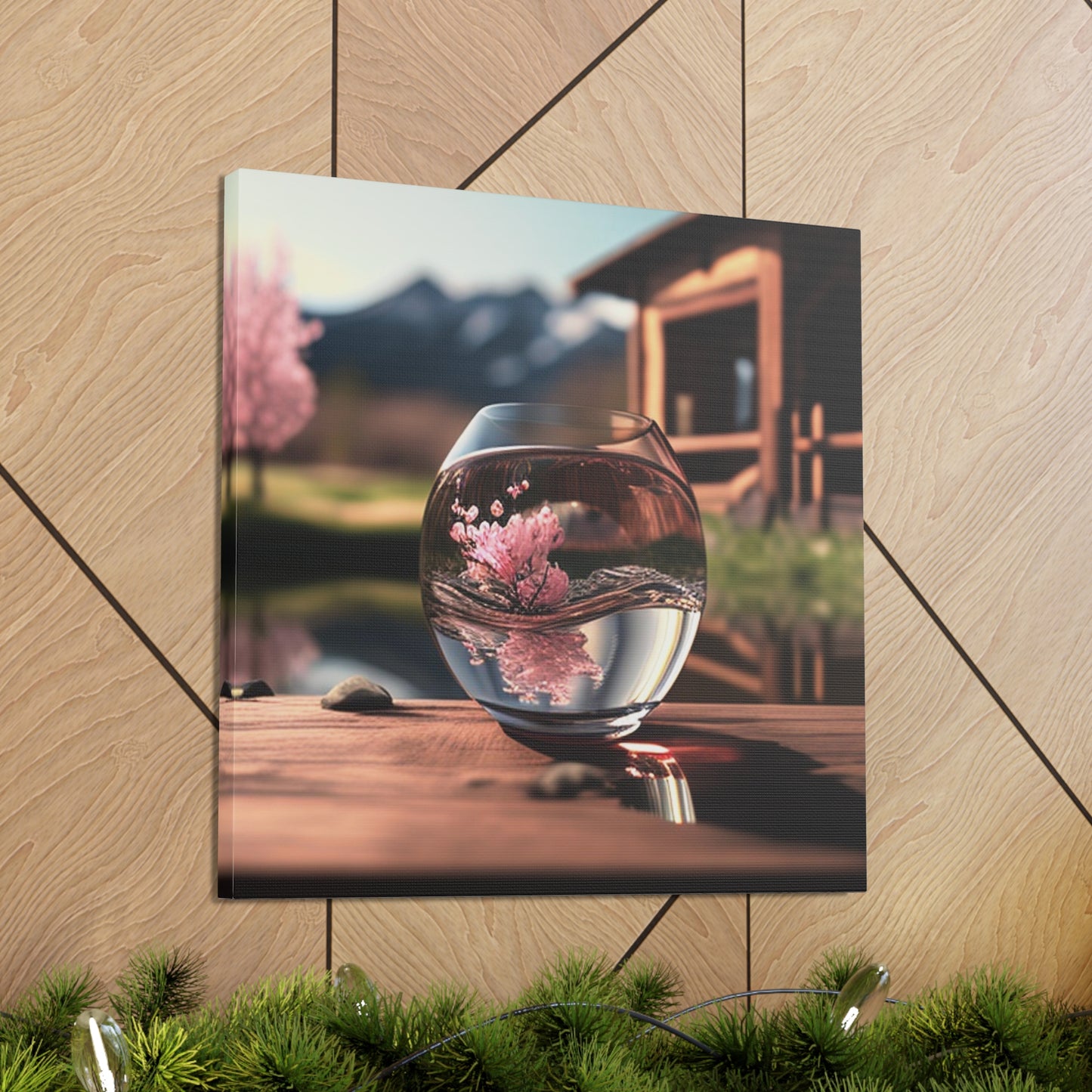 Canvas Gallery Wraps Cherry Blossom 4