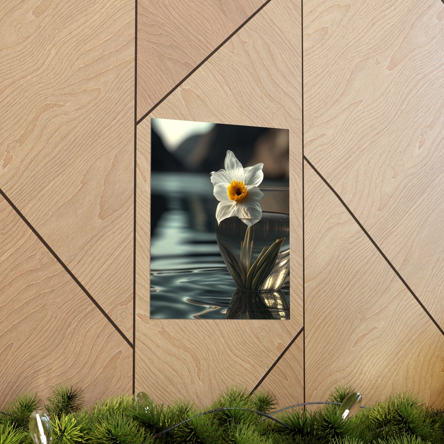 Premium Matte Vertical Posters Daffodil 2