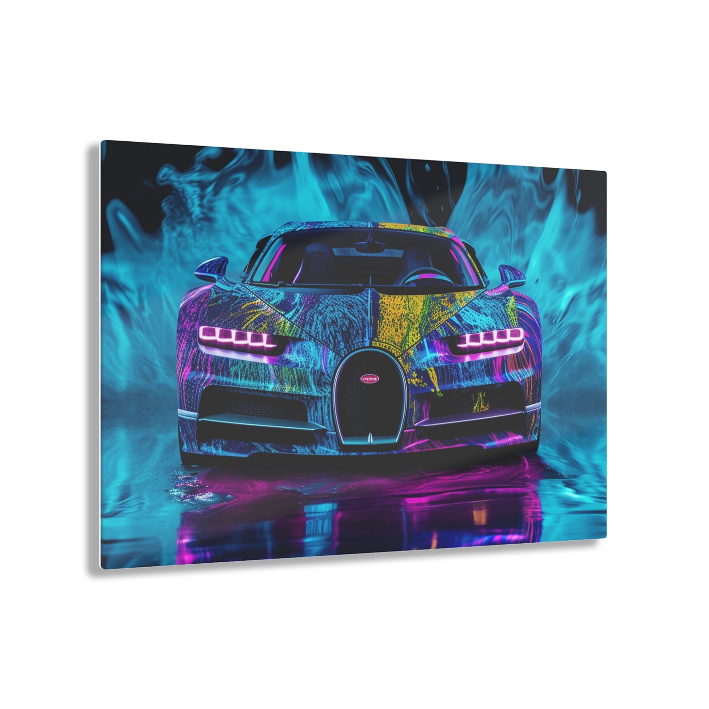 Acrylic Prints Bugatti Water 2