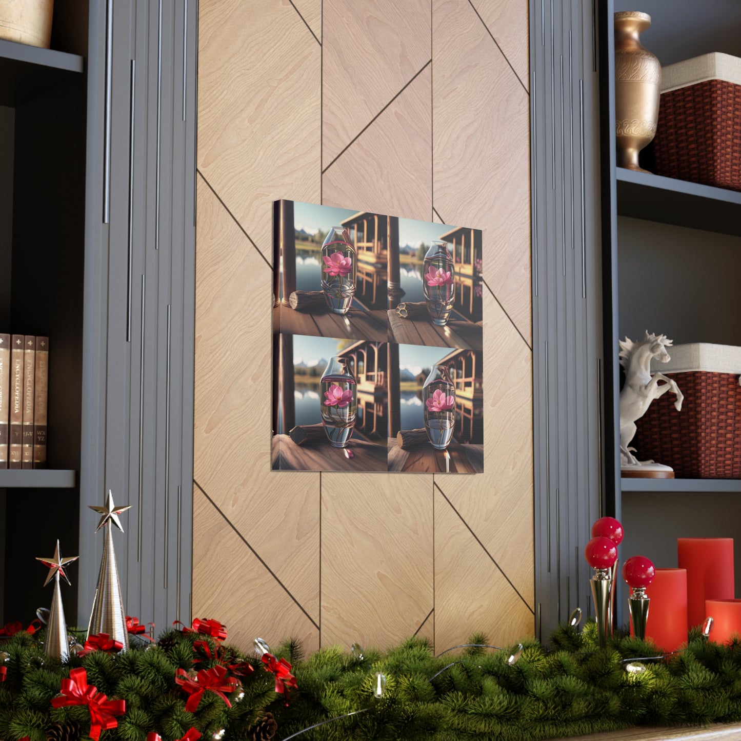 Canvas Gallery Wraps Pink Magnolia 5