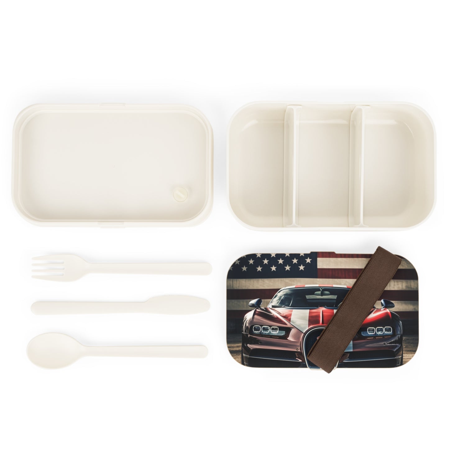 Bento Lunch Box Bugatti Flag 1