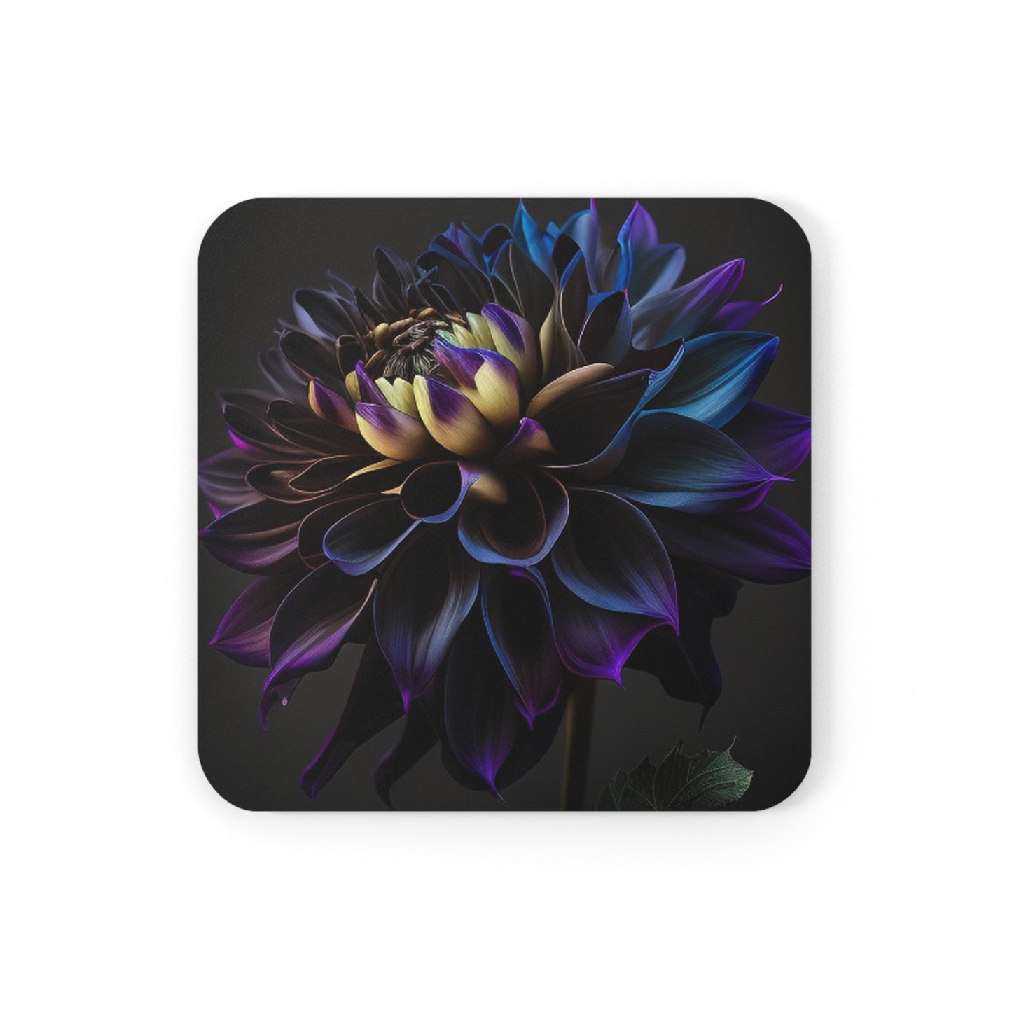 Corkwood Coaster Set Dahlia Purple 1