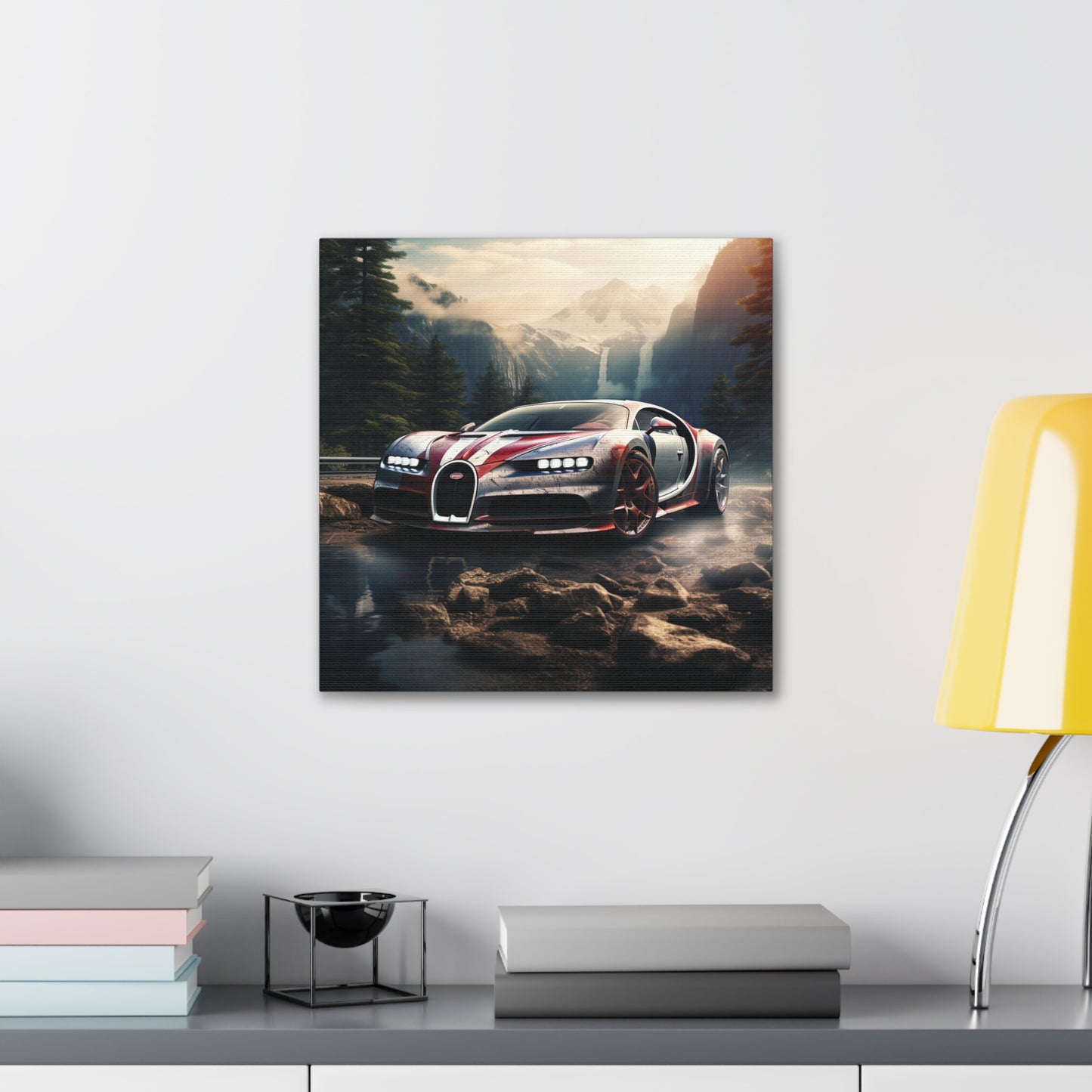 Canvas Gallery Wraps Bugatti Waterfall 4