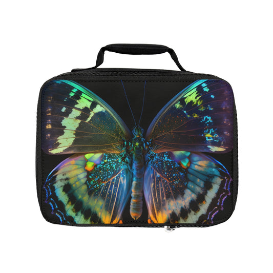 Lunch Bag Neon Butterfly Flair 4