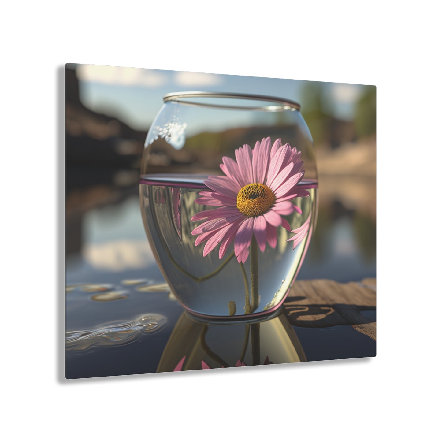 Acrylic Prints Daisy in a vase 1