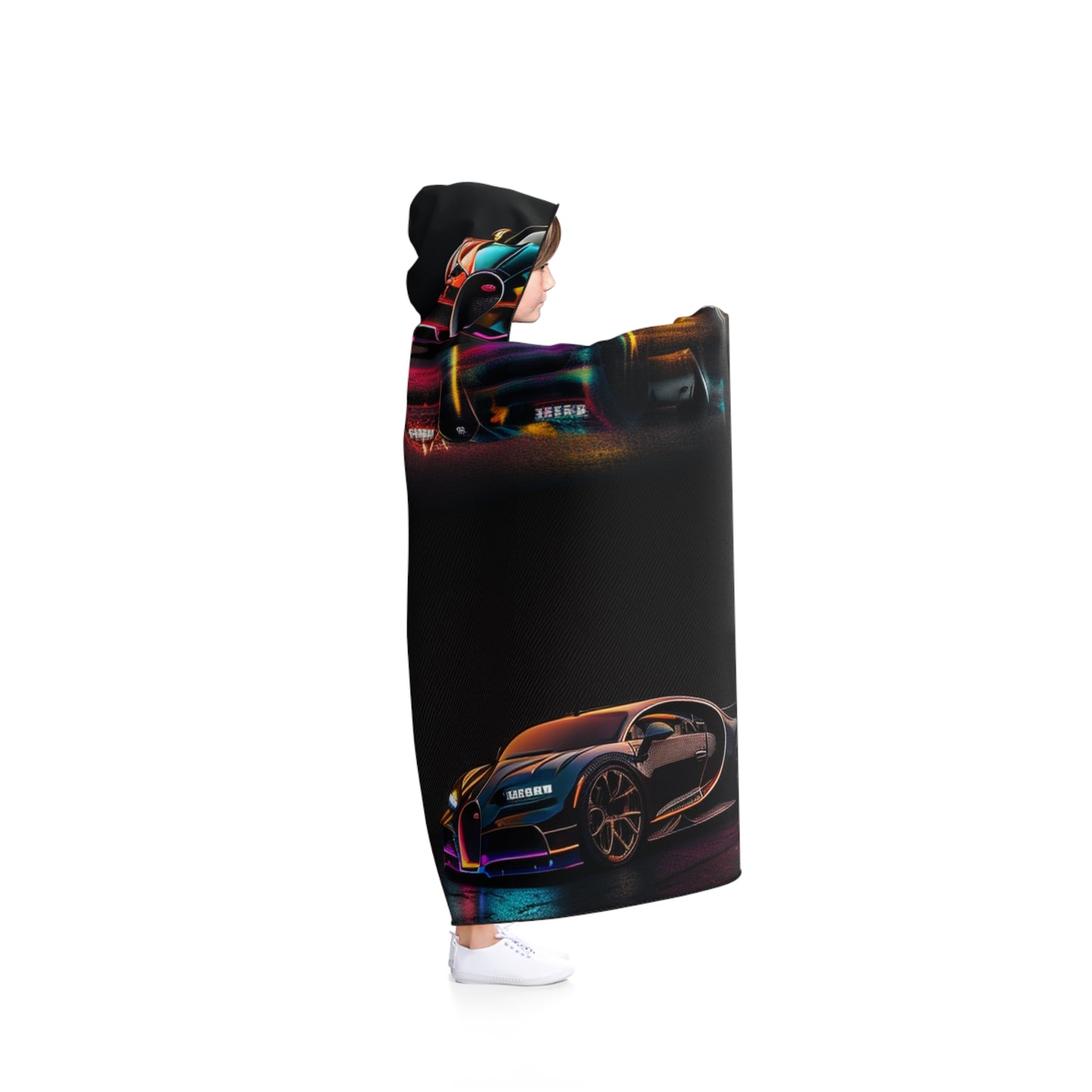 Hooded Blanket Bugatti Chiron Super 5