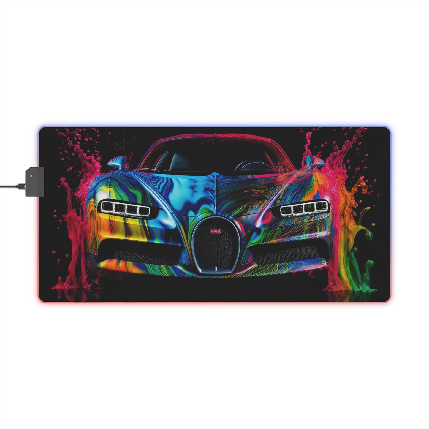 LED Gaming Mouse Pad Bugatti Water 4