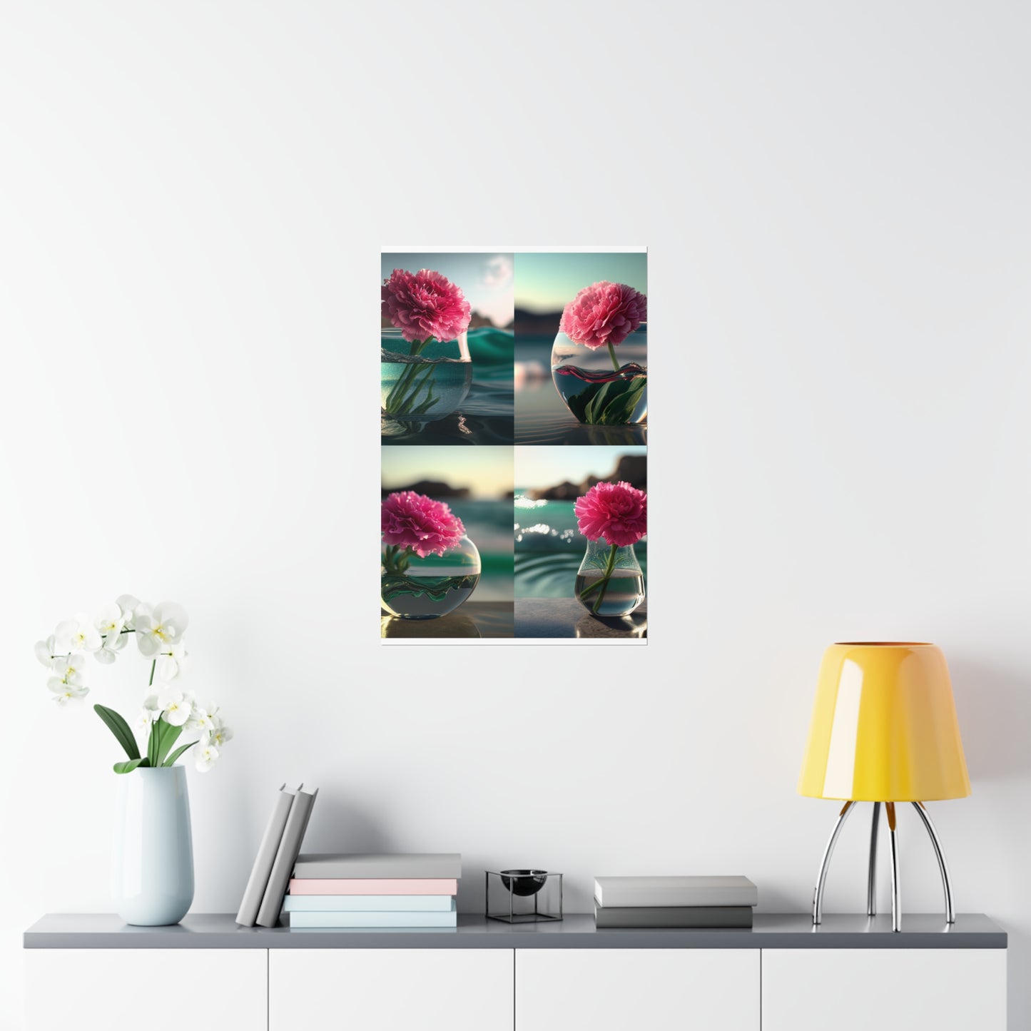 Premium Matte Vertical Posters Carnation 5