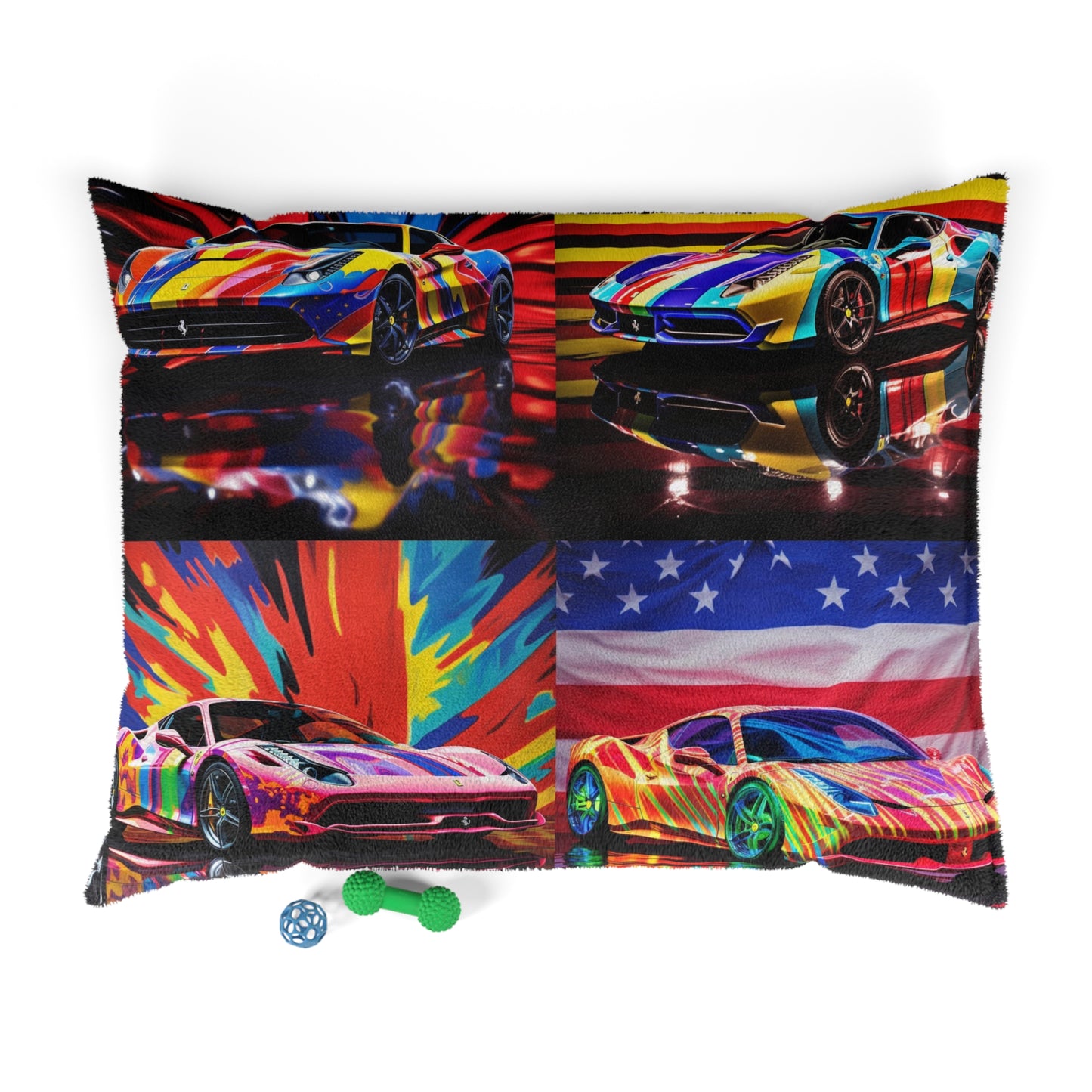 Pet Bed Hyper Colorfull Ferrari 5