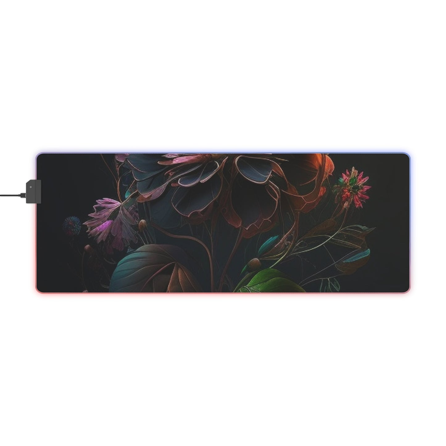 LED Gaming Mouse Pad Flower Arangment 2