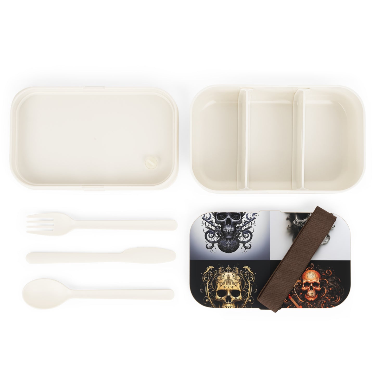 Bento Lunch Box Skull Treble Clef 5