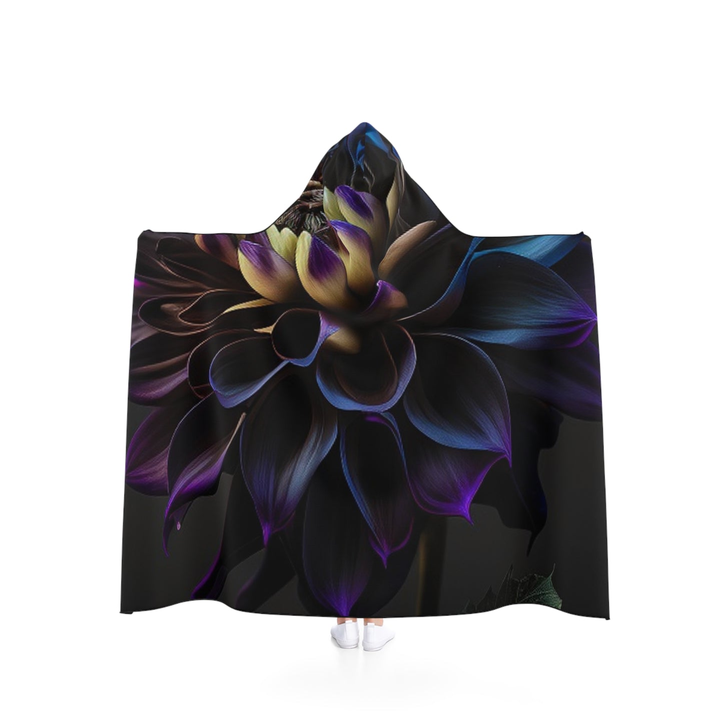 Hooded Blanket Dahlia Purple 1