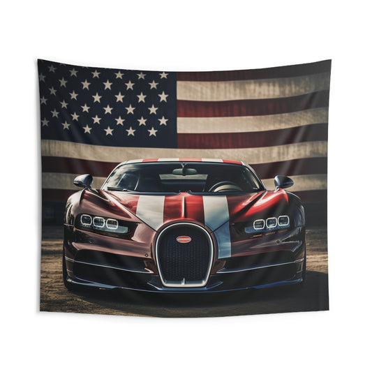 Indoor Wall Tapestries Bugatti Flag 1