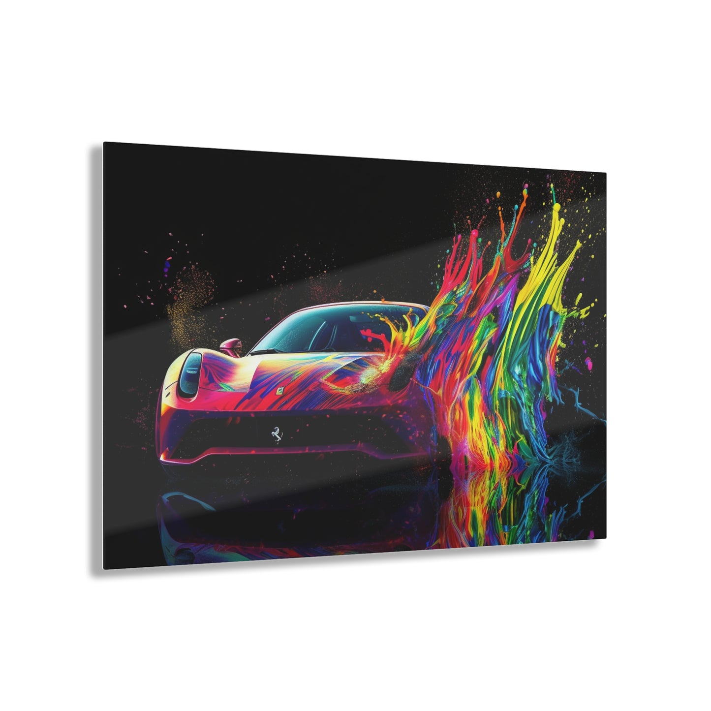 Acrylic Prints Ferrari Fusion Water 3