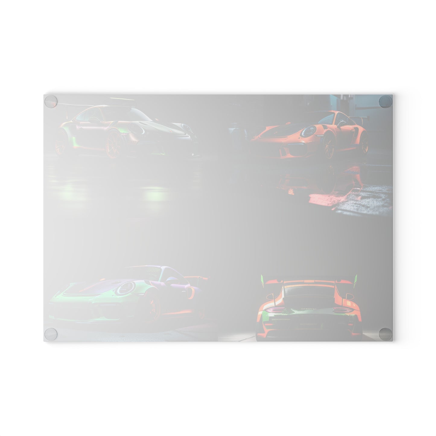 Glass Cutting Board Porsche Color 5