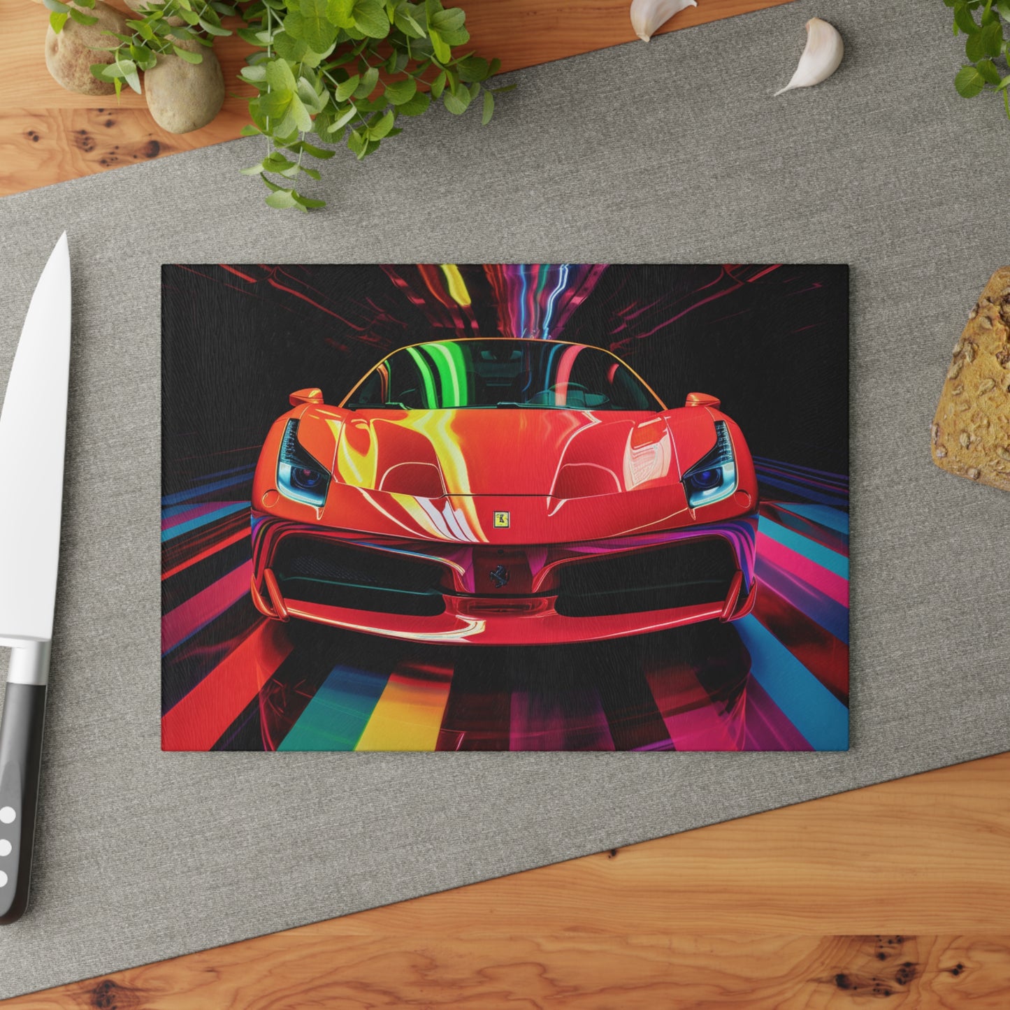 Glass Cutting Board Ferrari Flair Macro 3