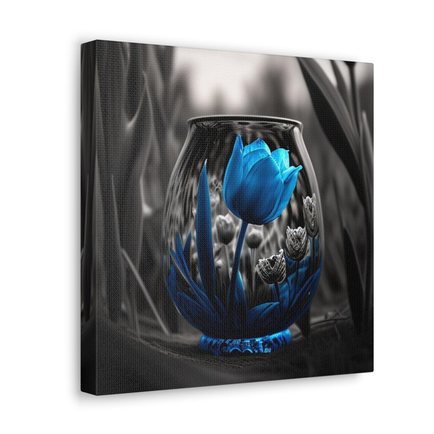 Canvas Gallery Wraps Tulip Blue 4