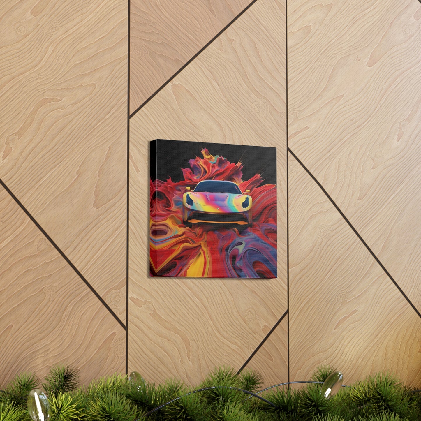 Canvas Gallery Wraps Ferrari Water Fusion 1