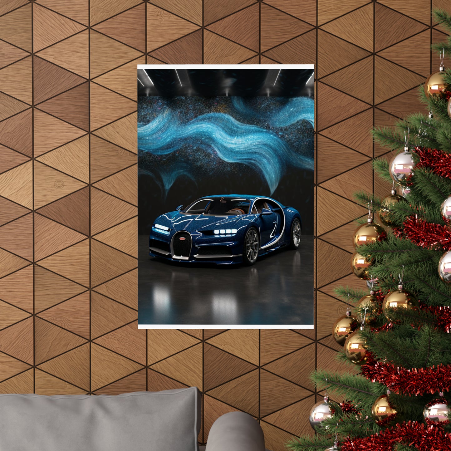 Premium Matte Vertical Posters Hyper Bugatti 3