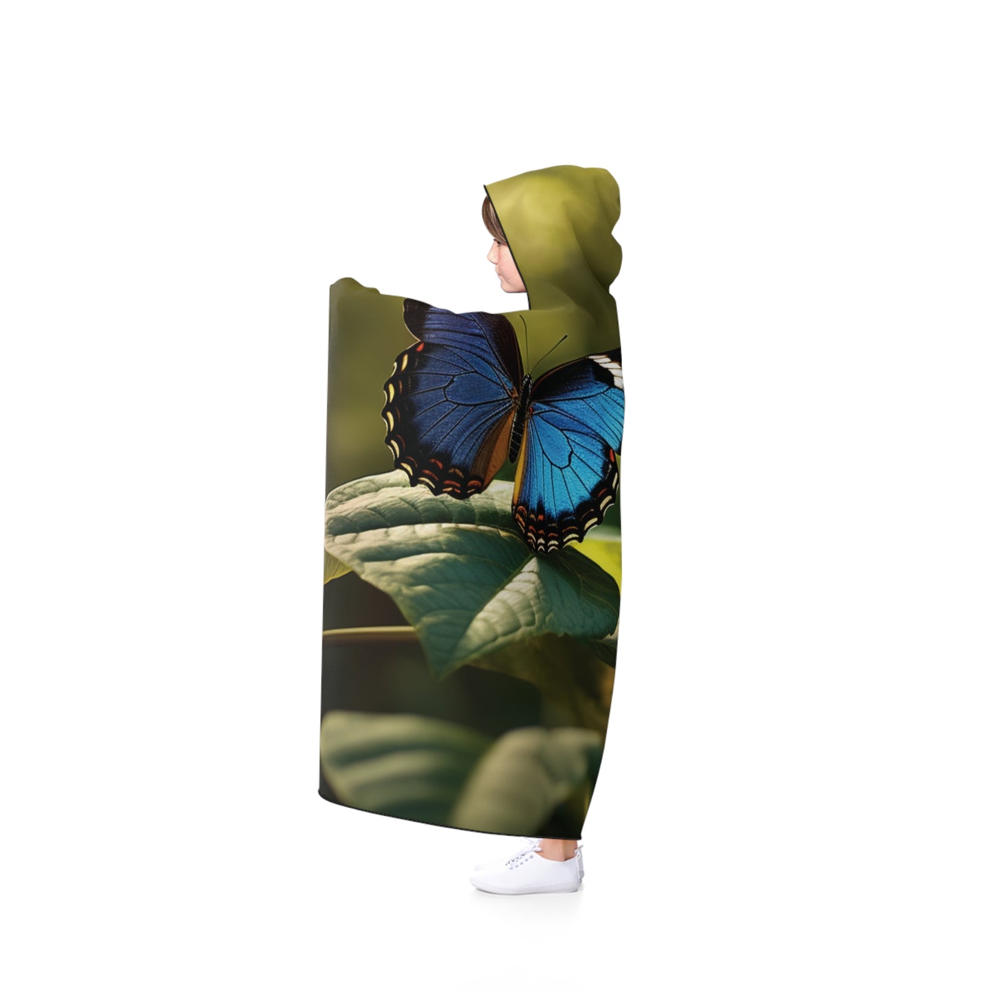 Hooded Blanket Jungle Butterfly 3