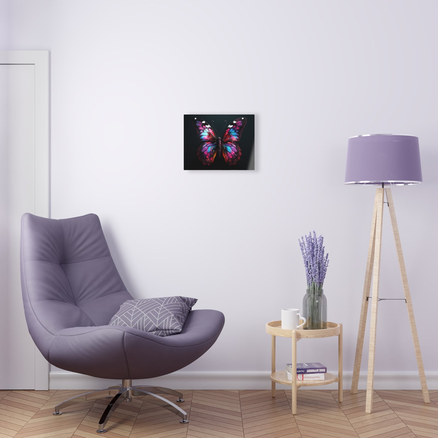 Acrylic Prints Hyper Butterfly Real