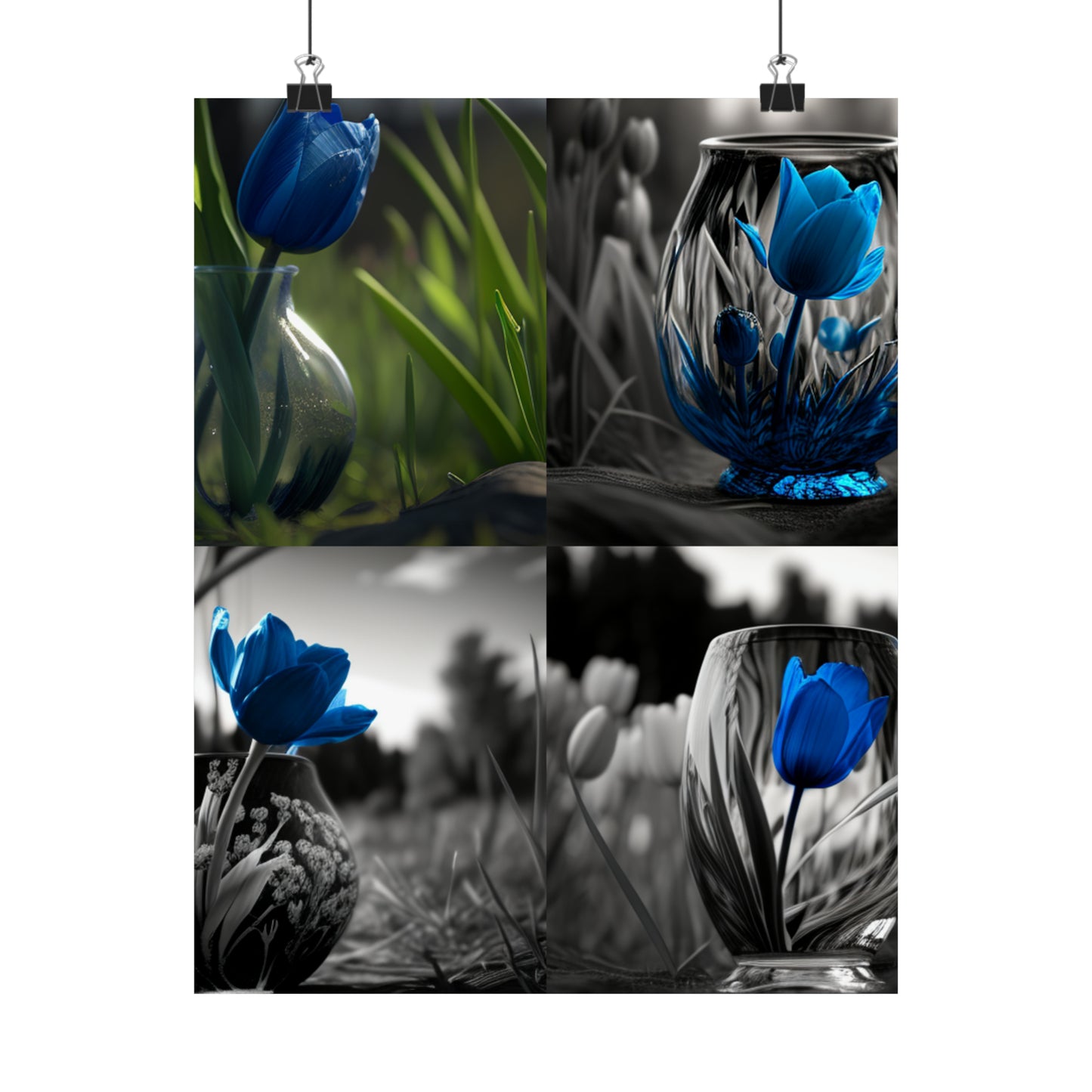 Premium Matte Vertical Posters Tulip 5