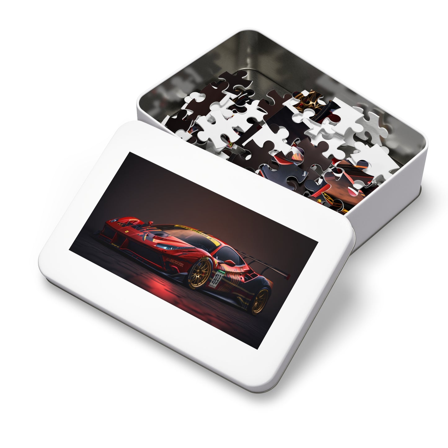 Jigsaw Puzzle (30, 110, 252, 500,1000-Piece) Ferrari Red 1