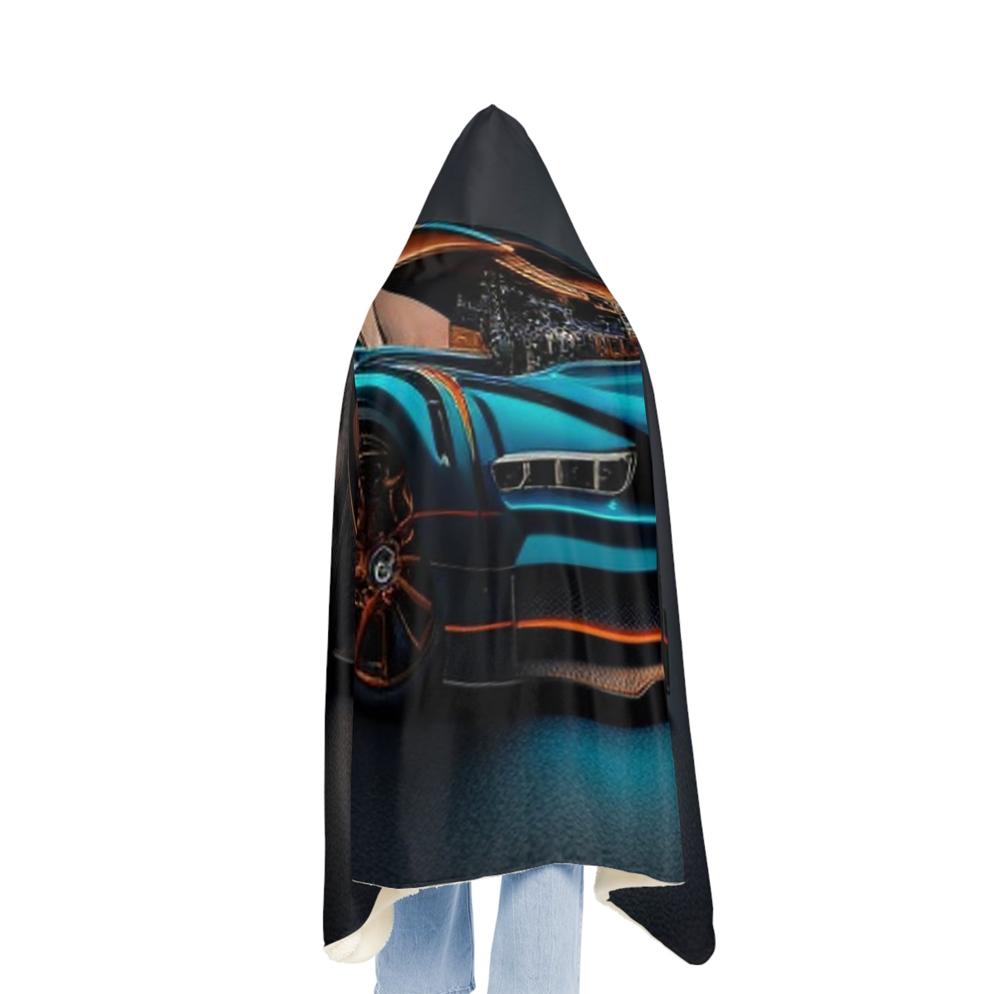 Snuggle Hooded Blanket Bugatti Blue 4