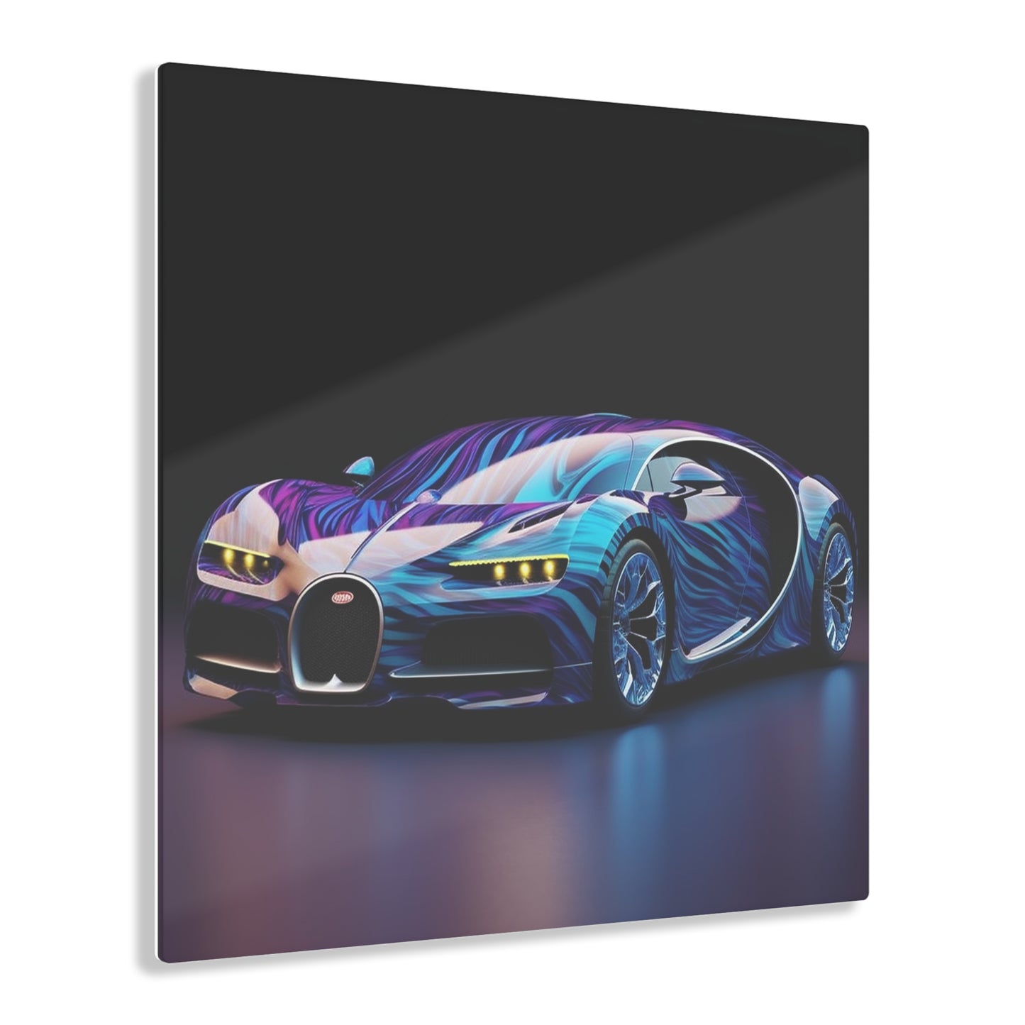 Acrylic Prints Bugatti Abstract Flair 3