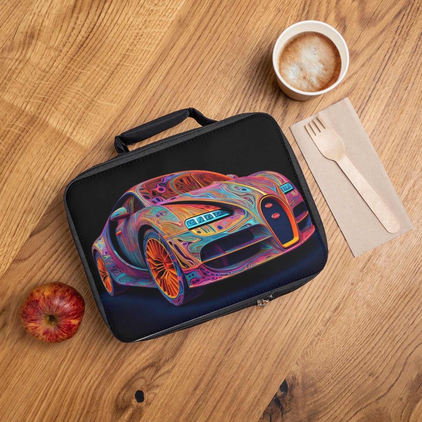 Lunch Bag Bugatti Abstract Concept 1
