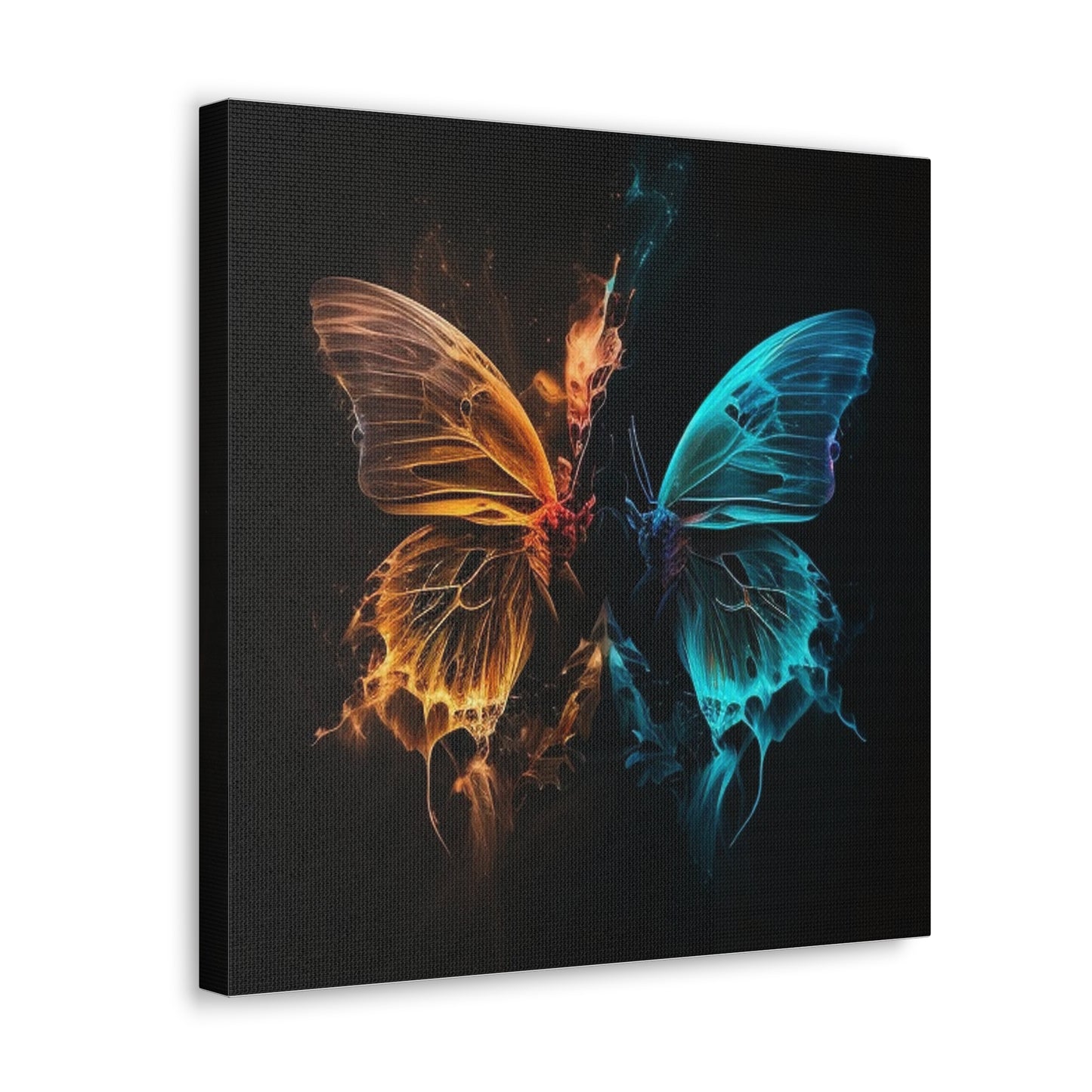 Canvas Gallery Wraps Neon Glo Butterfly 4