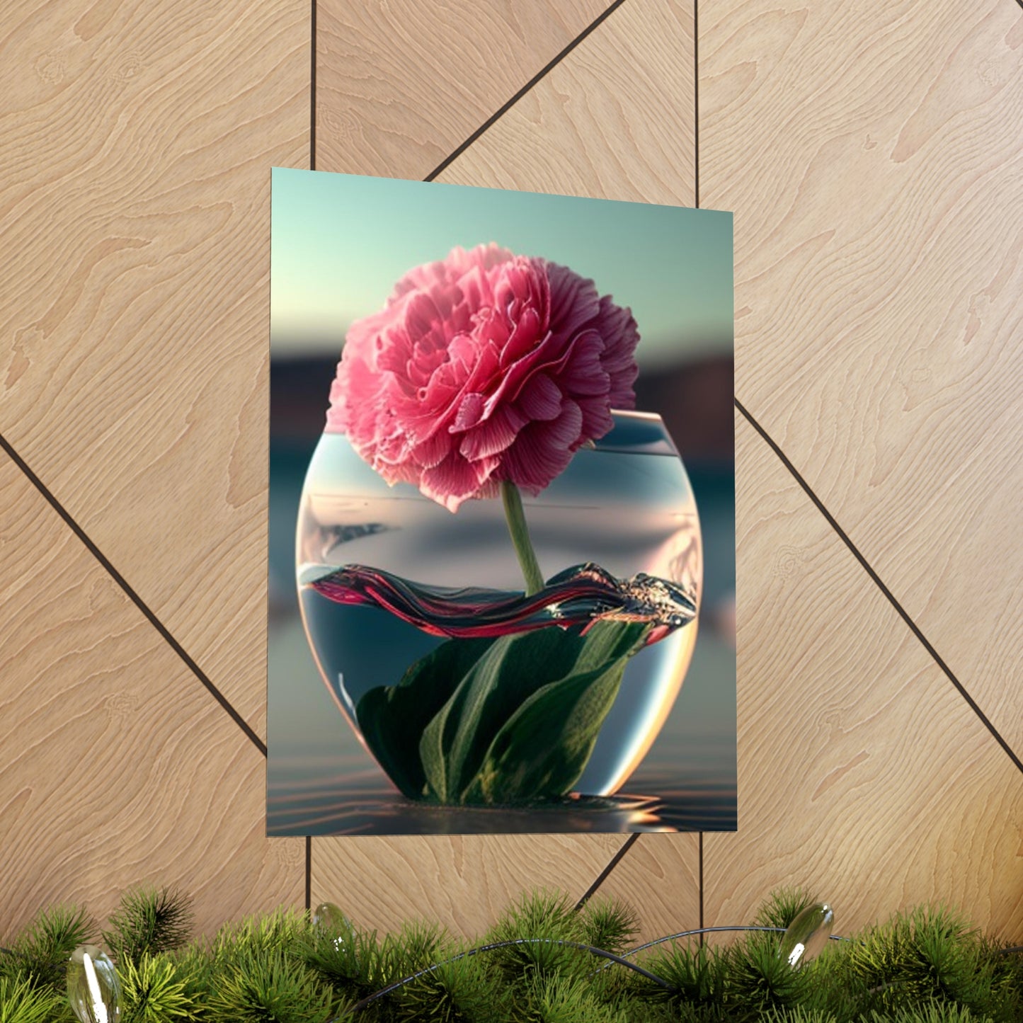 Premium Matte Vertical Posters Carnation 2