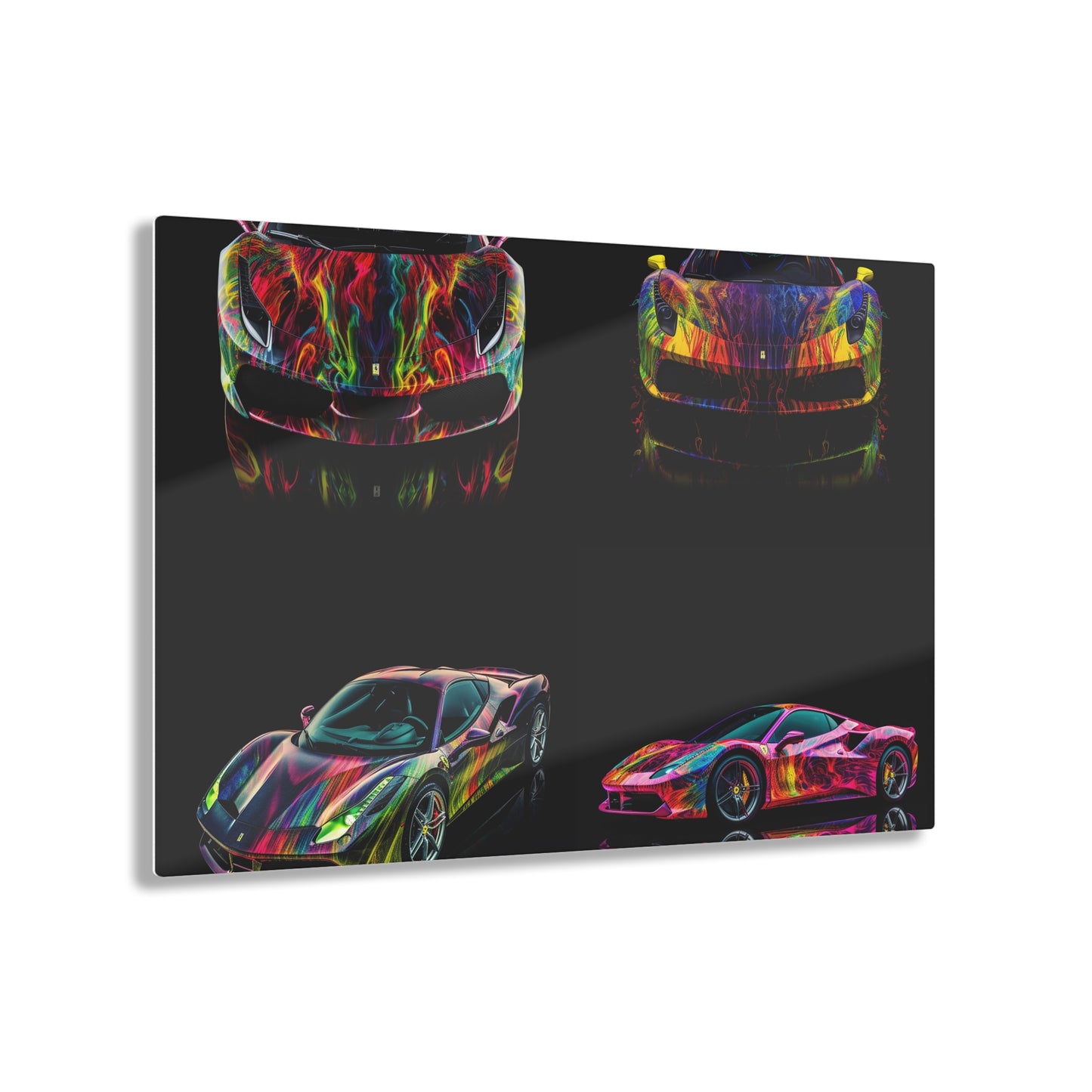 Acrylic Prints Ferrari Color 5