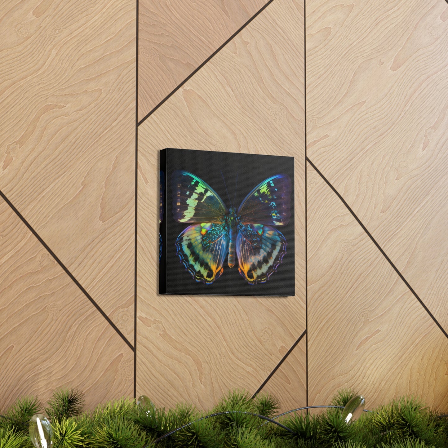 Canvas Gallery Wraps Neon Butterfly Flair 4