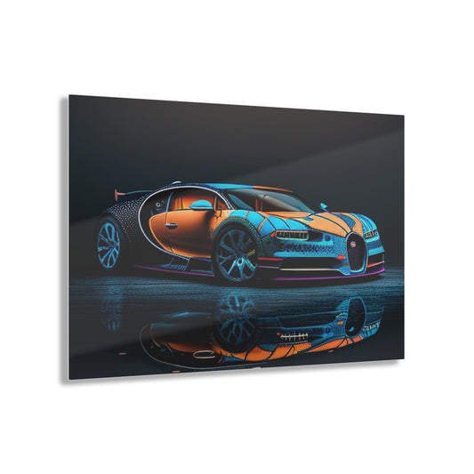 Acrylic Prints Bugatti Blue 1