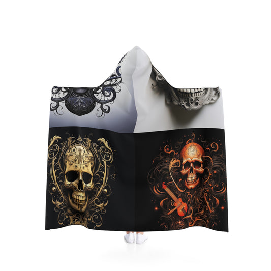 Hooded Blanket Skull Treble Clef 5