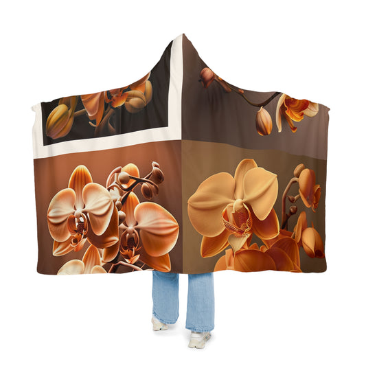 Snuggle Hooded Blanket orchid pedals 5