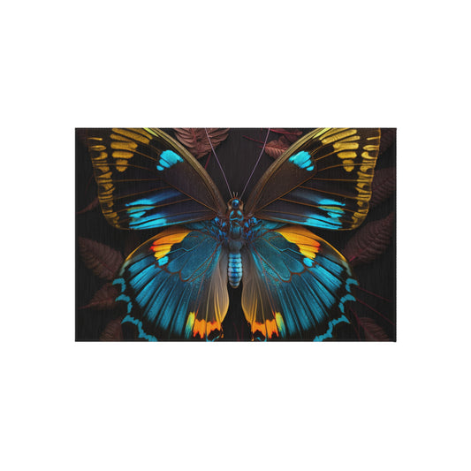 Outdoor Rug  Neon Butterfly Flair 1