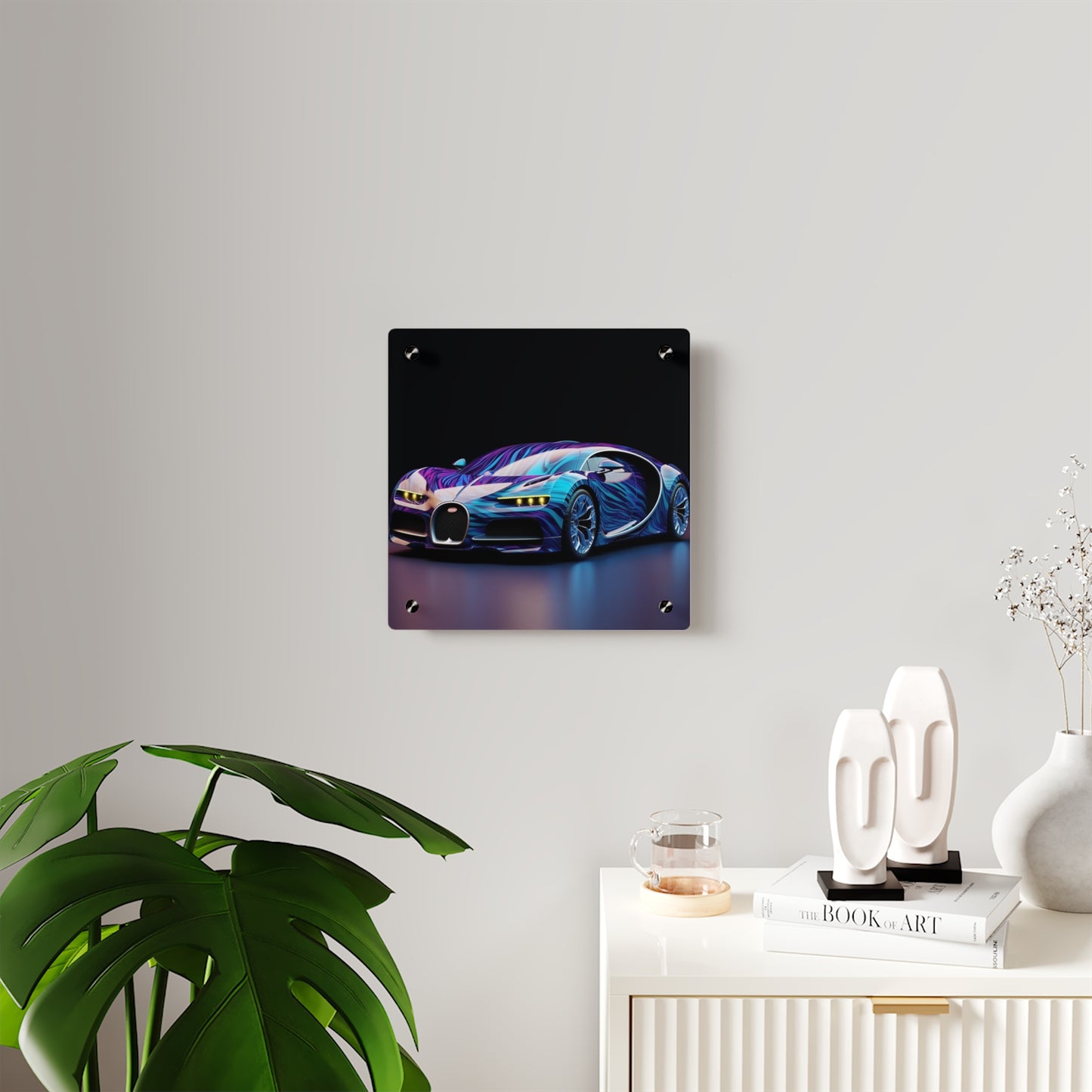 Acrylic Wall Art Panels Bugatti Abstract Flair 3