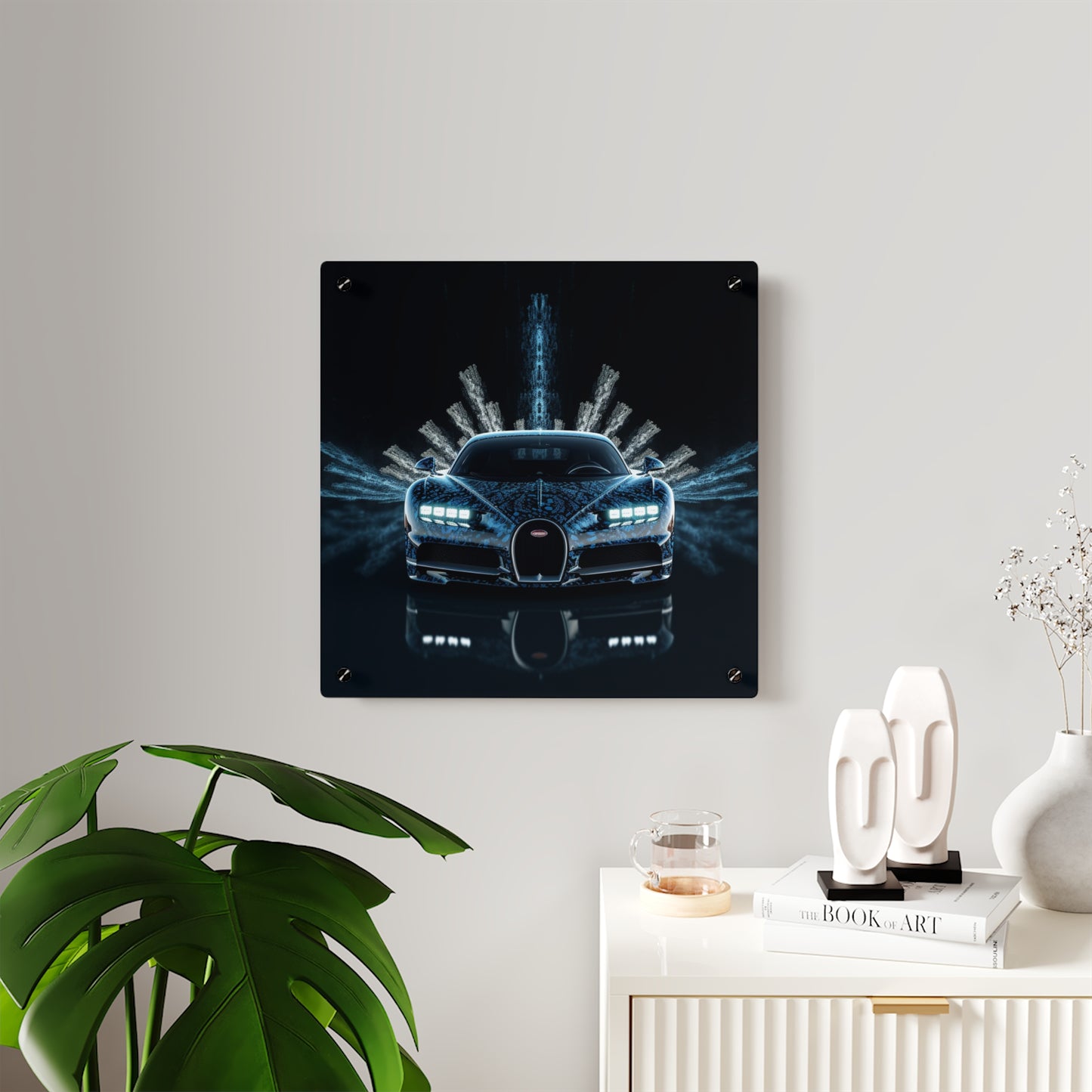 Acrylic Wall Art Panels Hyper Bugatti 2