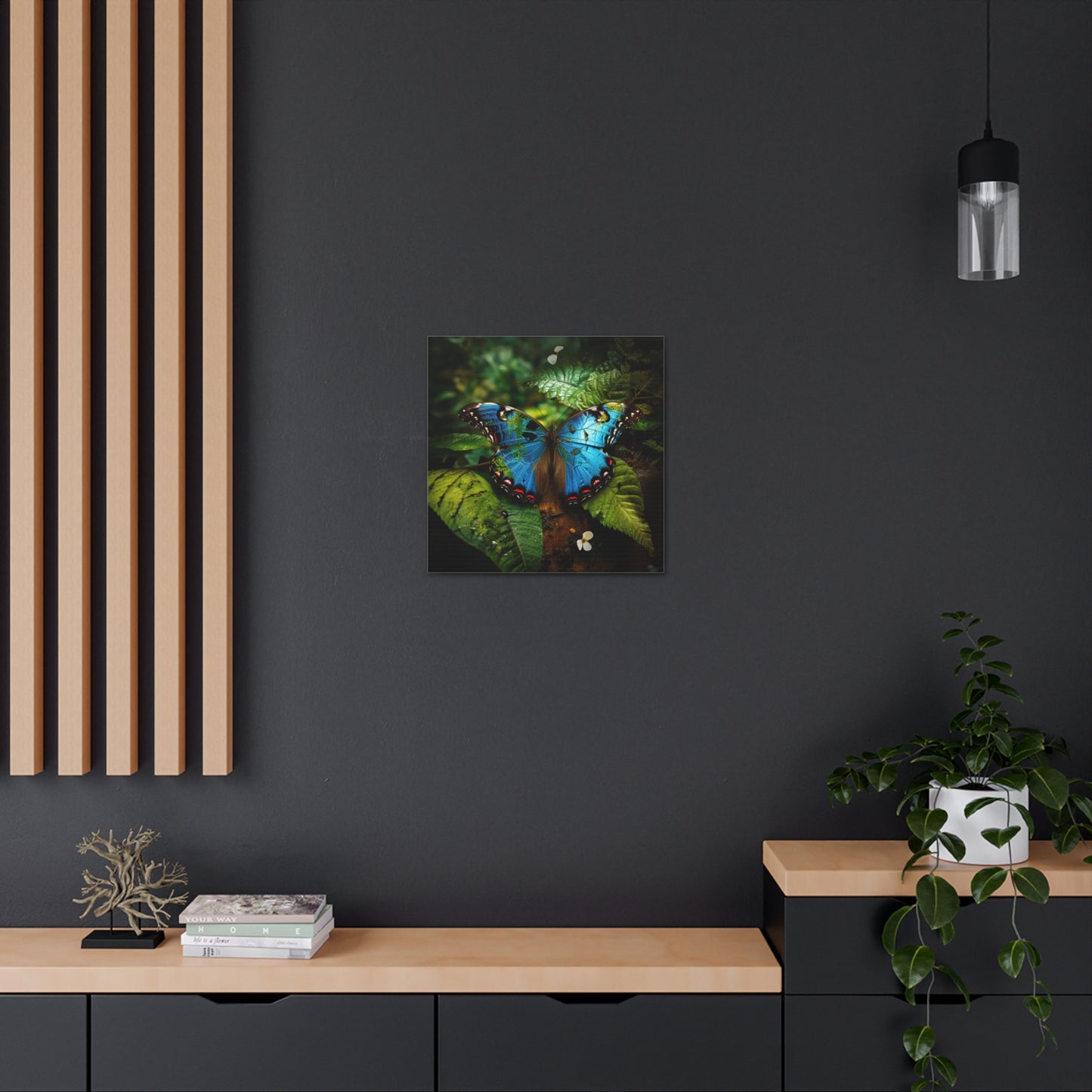 Canvas Gallery Wraps Jungle Butterfly 2