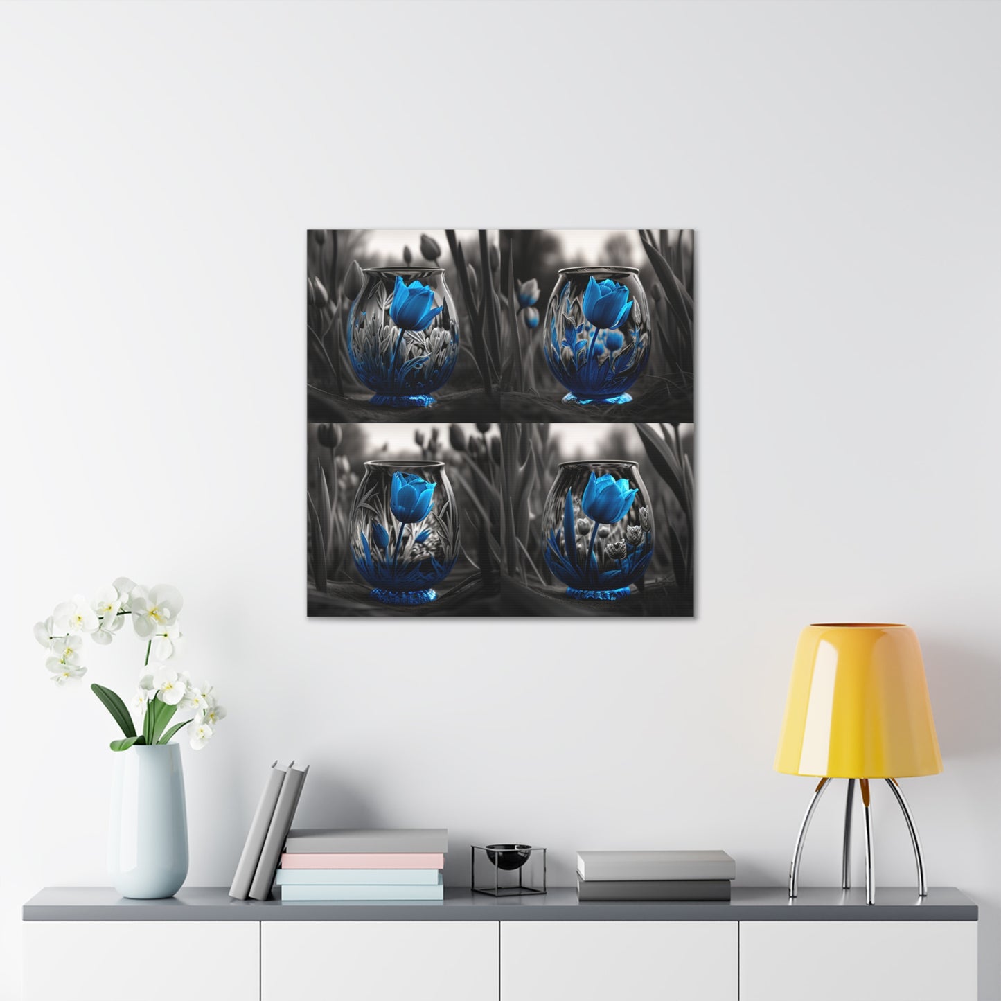 Canvas Gallery Wraps Tulip Blue 5